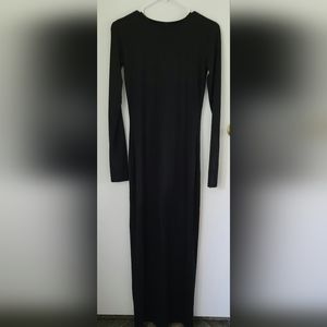 Skims lounge crew neck long sleeve dress